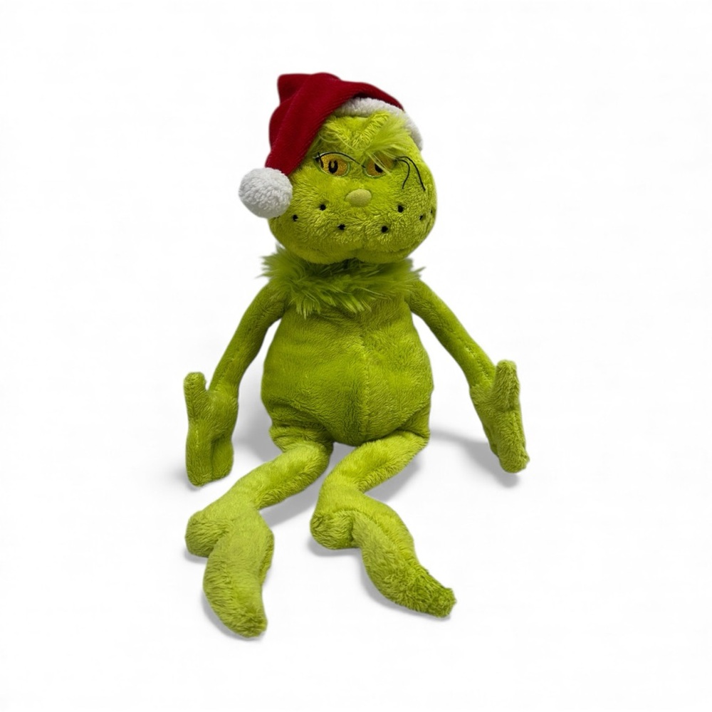 Dr. Seuss The Grinch Plush Christmas Manhattan Toy Co Stuffed Animal Toy 14”